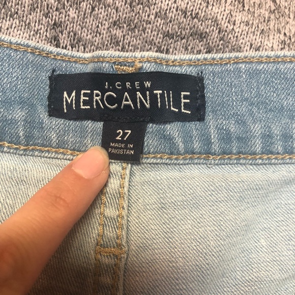 J. Crew Mercantile Light Blue Shorts Size 27 - Picture 7 of 8